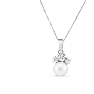 PERLENANHÄNGER MIT KETTE