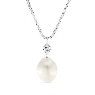 PERLENANHÄNGER MIT KETTE
